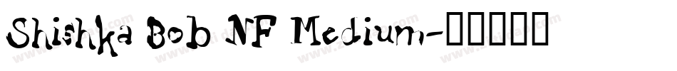 Shishka Bob NF Medium字体转换